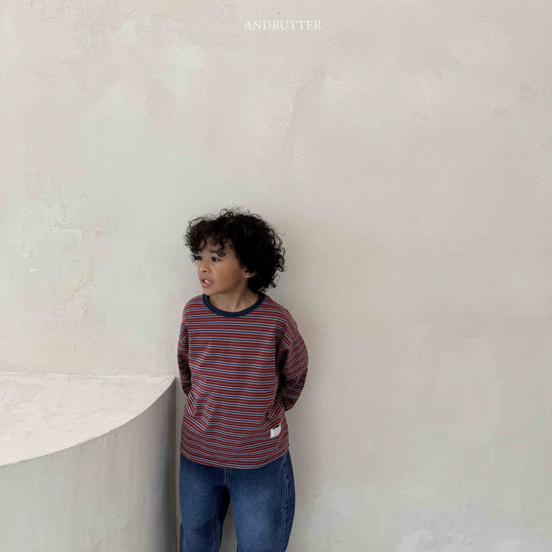 【予約】Hazel color Tee  / andbutter