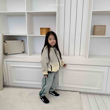 【予約】ダブルラインパンツ / andbutter(S-JM)투라인 절개