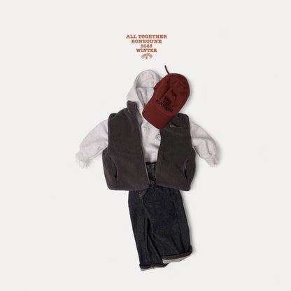 【予約】dream fleece vest / boneoune (XS-JL)