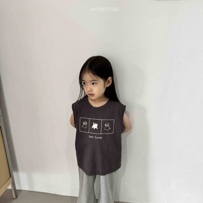 【予約】 Summer happy sleeveless / andbutter(S-JM)