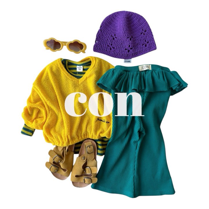 【予約】フリルブーツカット / con. (XXS-M)