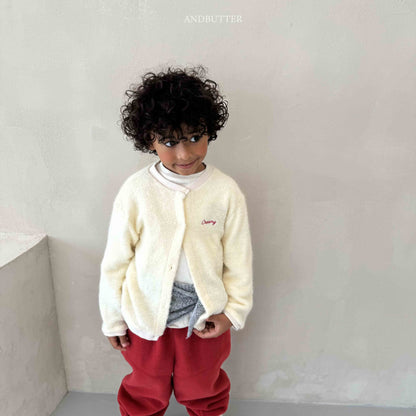 【予約】Creamy Cardigan  /  andbutter (S-JM)