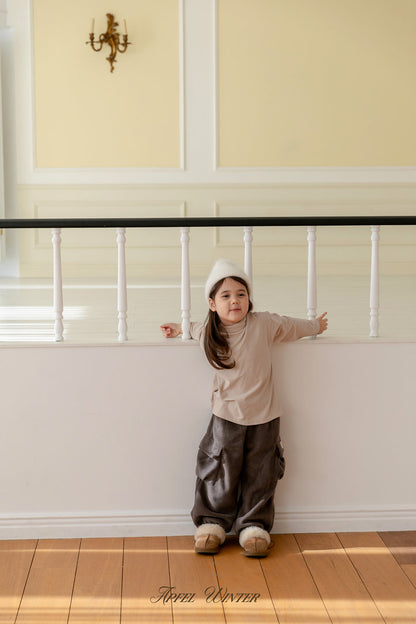 【予約】poson cargo pants  / apfel (S-JL)뽀송카고