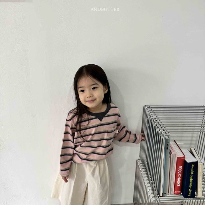 【予約】Retro pocket T / andbutter(S-JM)