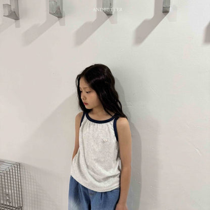 【予約】double-strap sleeveless / andbutter(S-JM)