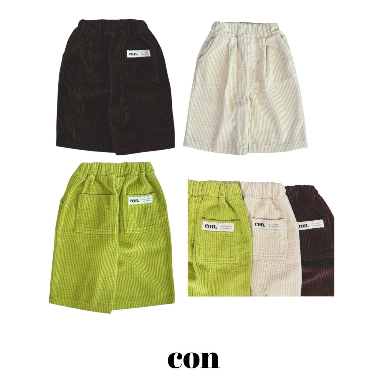 【予約】golden pants /  con