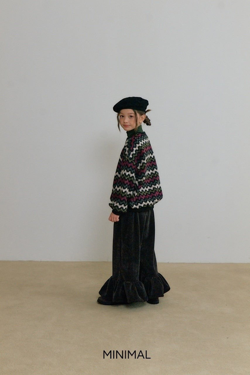 【予約】viva frill pants  / minimal (S-JM)