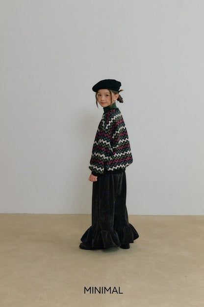 【予約】viva frill pants  / minimal (S-JM)