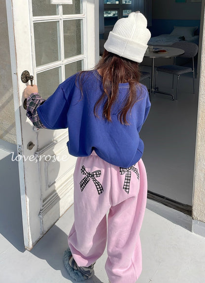 【予約】ribbon kimo jogger pt / love rosie (L-3XL, adult)