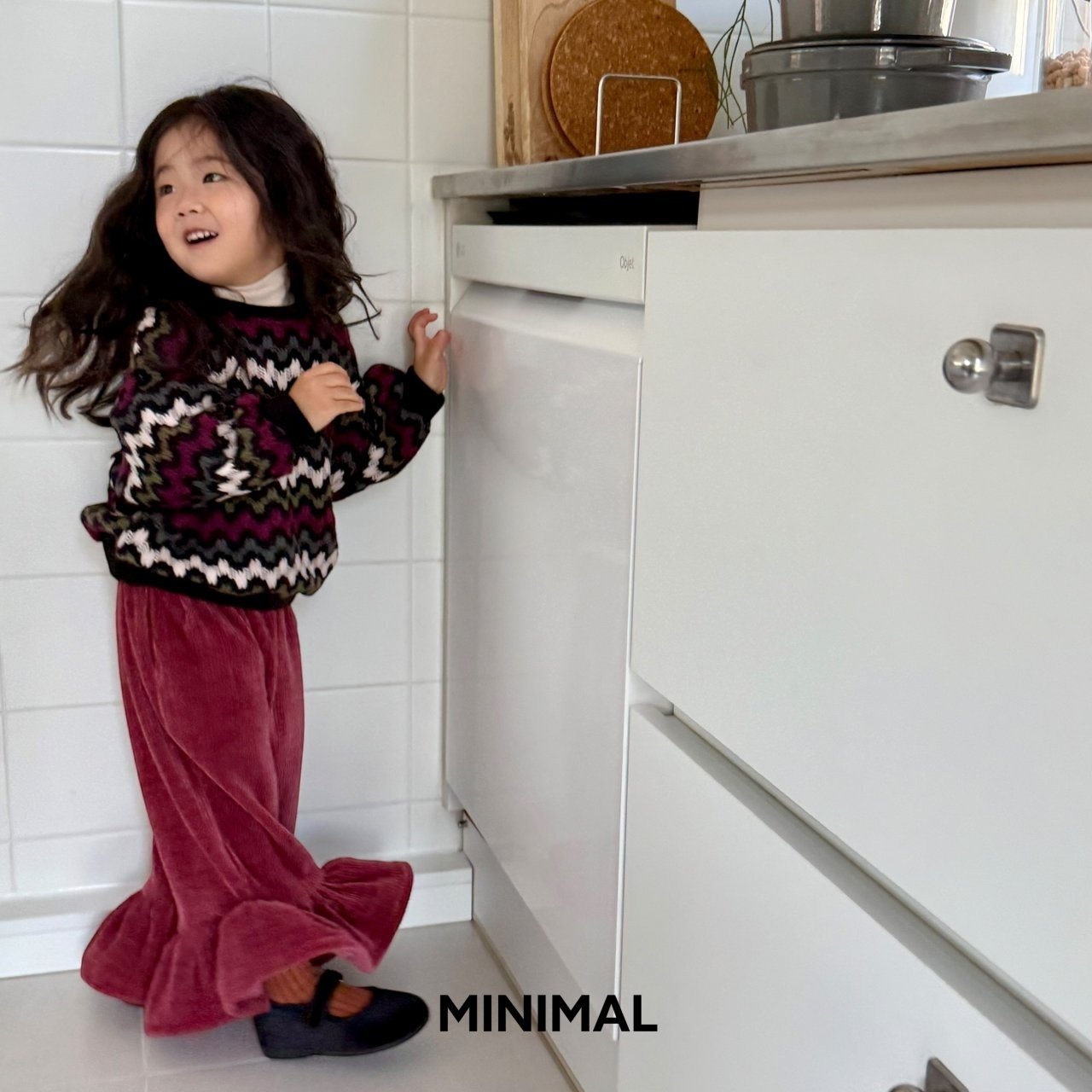 【予約】viva frill pants  / minimal (S-JM)