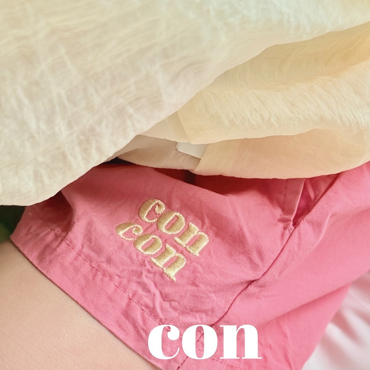 【予約】square pants / con네모