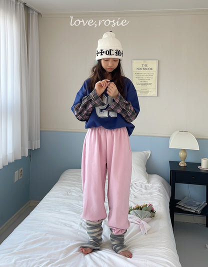 【予約】ribbon kimo jogger pt / love rosie (L-3XL, adult)