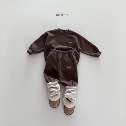 【予約】fleece set up  /  bonito (12M-JM)