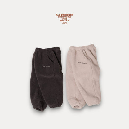 【予約】boa jogger pants / boneoune (XS-JL) 양털조거