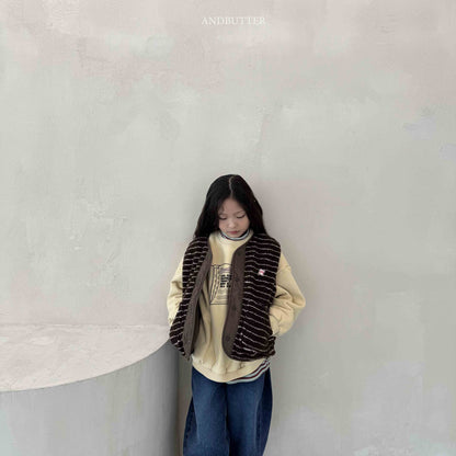 【予約】Reversible ST Dumble Vest  /  andbutter (S-JM)