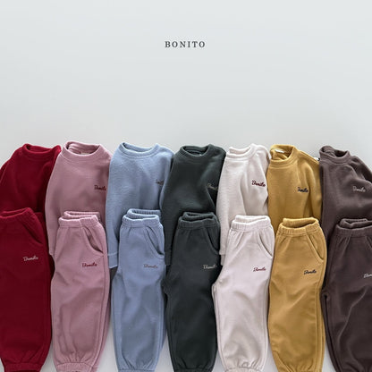 【予約】fleece set up  /  bonito (12M-JM)