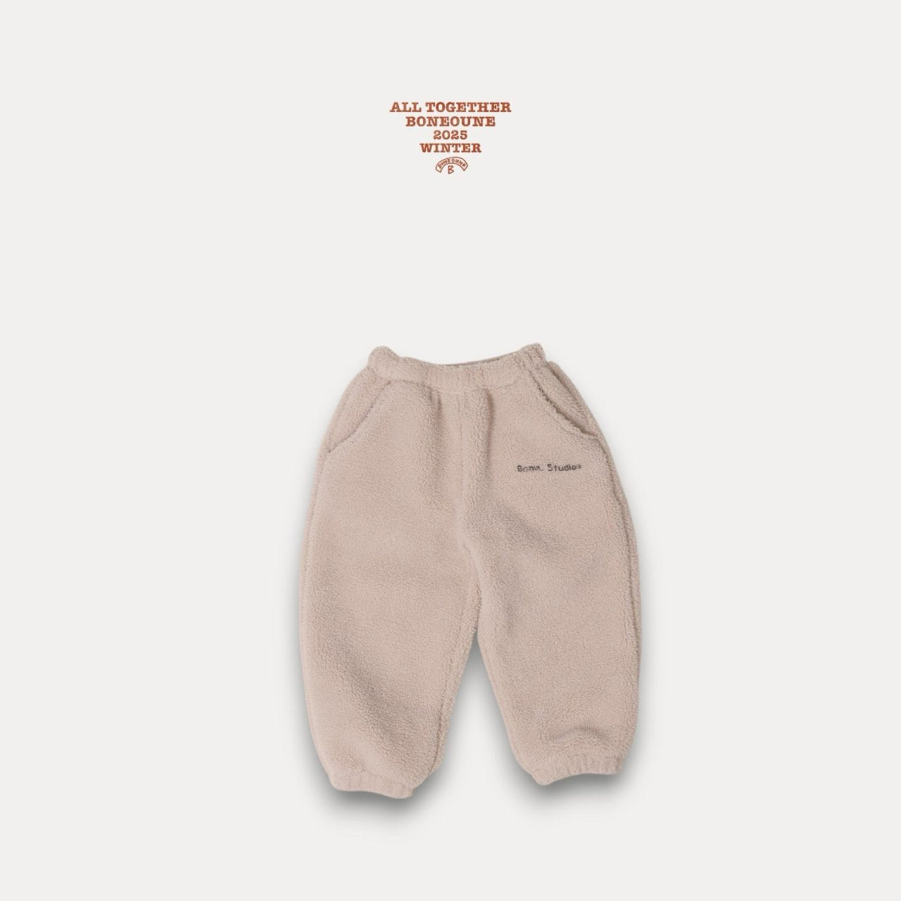 【予約】boa jogger pants / boneoune (XS-JL) 양털조거