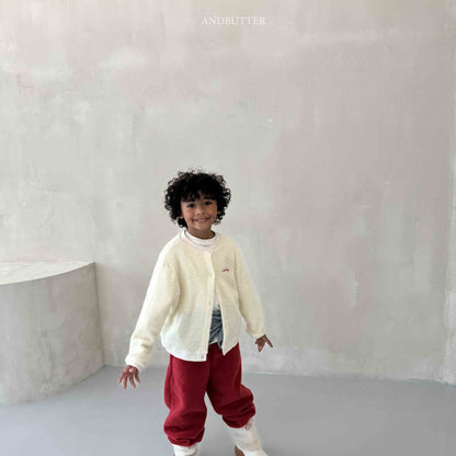 【予約】Creamy Cardigan  /  andbutter (S-JM)