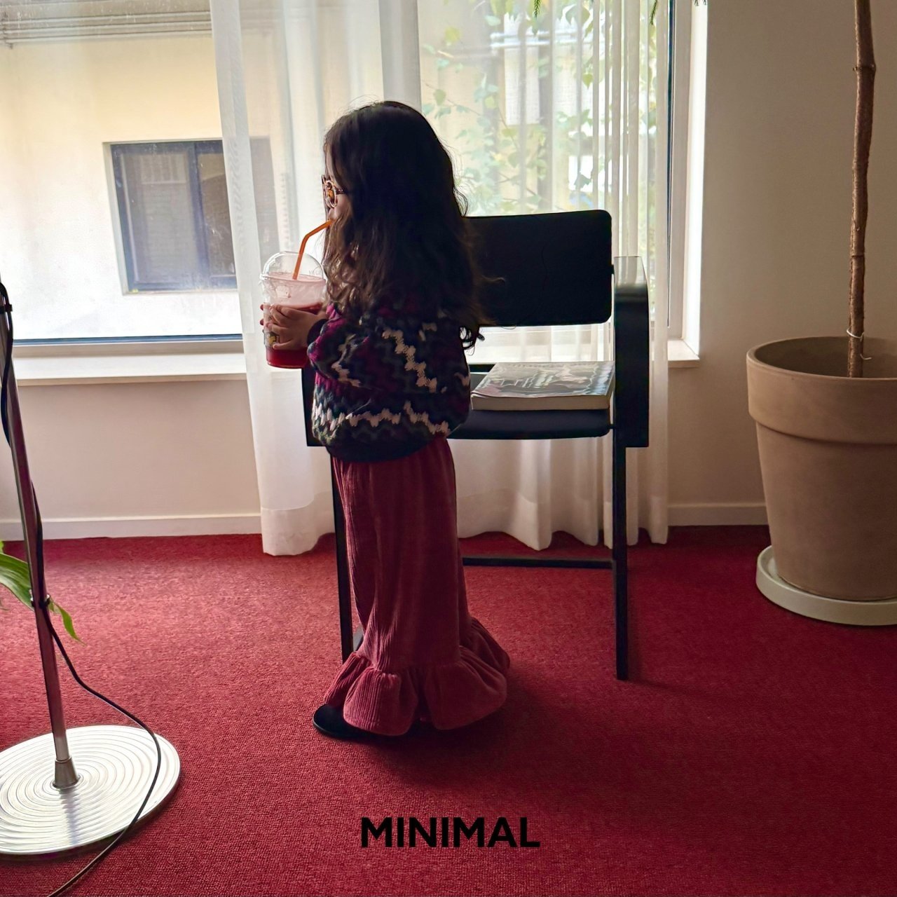 【予約】viva frill pants  / minimal (S-JM)