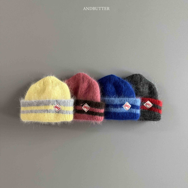 【予約】Mix Angora Beanie   / andbutter