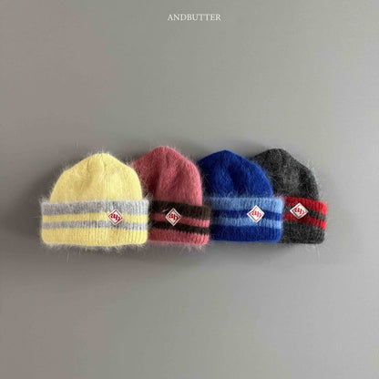 【予約】Mix Angora Beanie   / andbutter