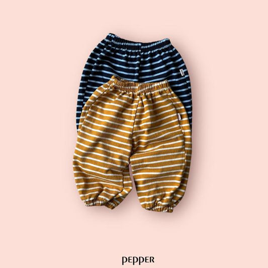 【予約】ヨヨボーダージョガー　/ pepper (XS-XL)