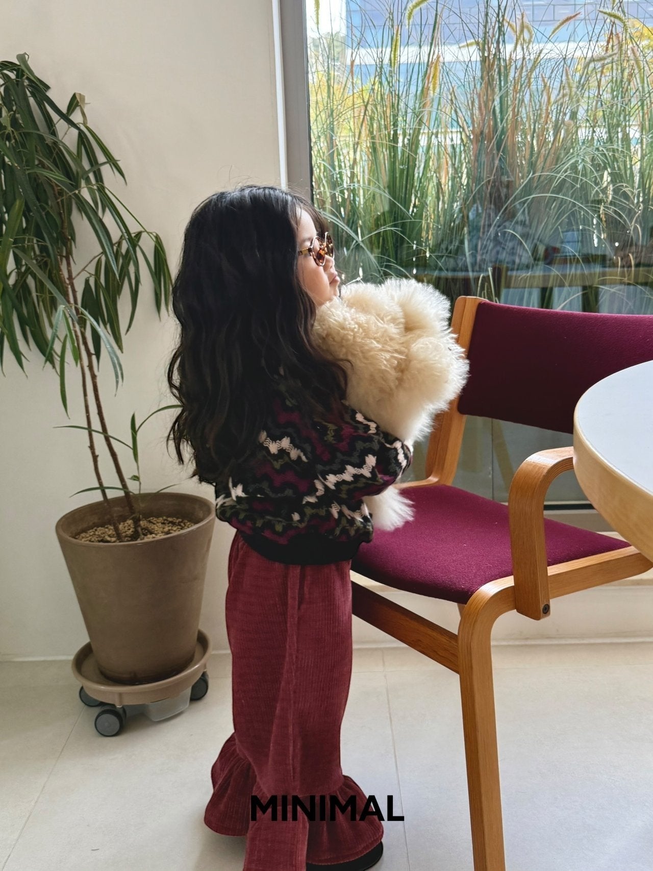 【予約】viva frill pants  / minimal (S-JM)