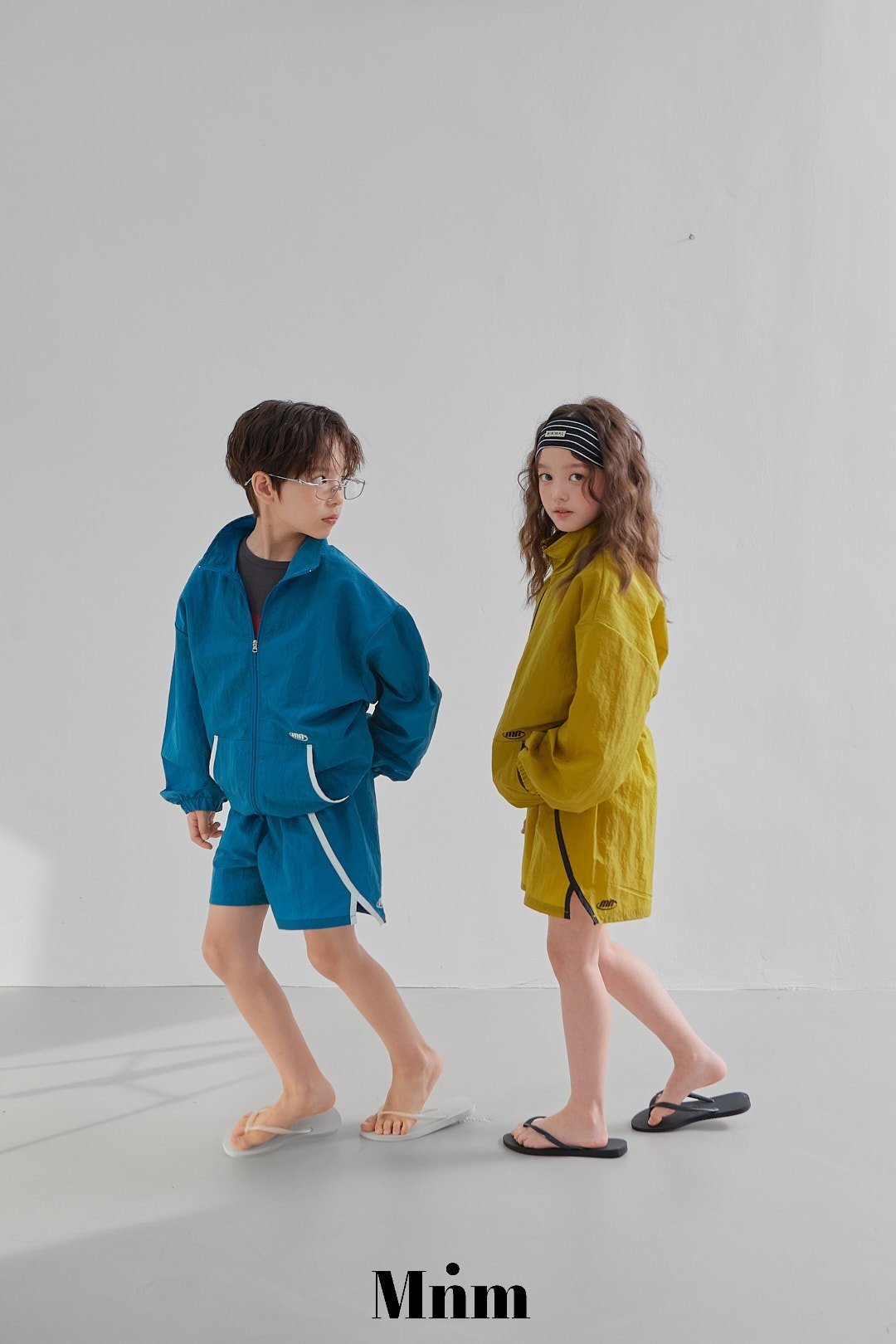 【予約】track pants / minimal S-JM우븐 트랙