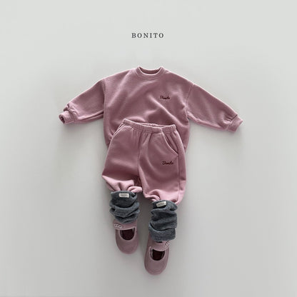 【予約】fleece set up  /  bonito (12M-JM)