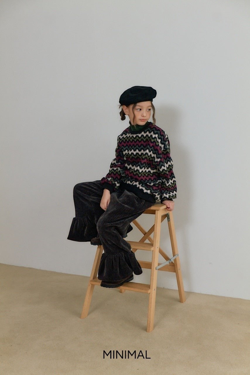 【予約】viva frill pants  / minimal (S-JM)