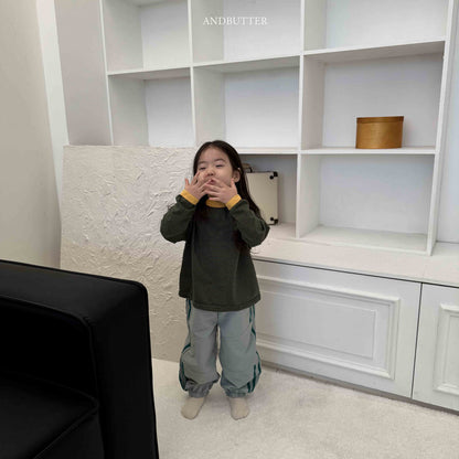 【予約】ダブルラインパンツ / andbutter(S-JM)투라인 절개