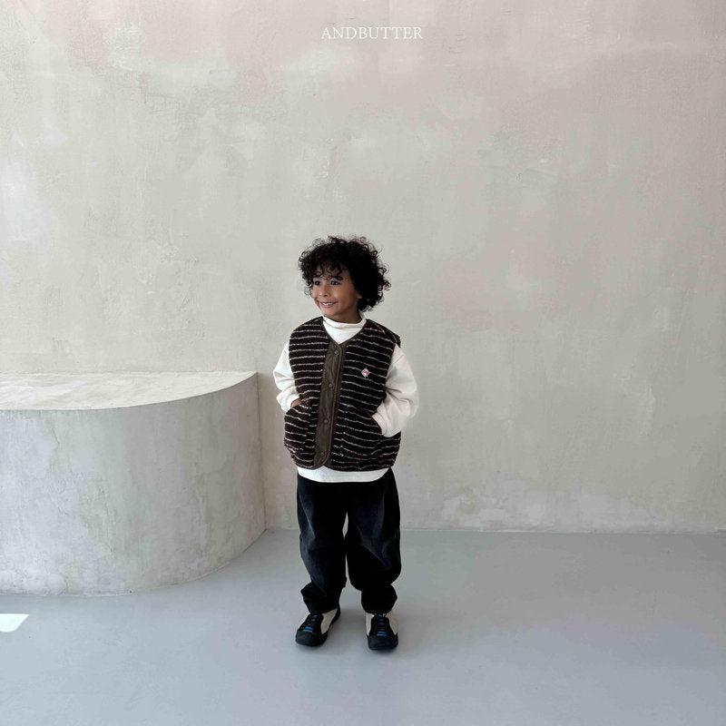 【予約】Modern Curved Denim  /  andbutter (S-JM)