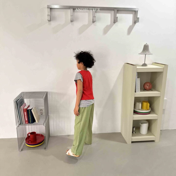 【予約】Pajama Coloring Pants / andbutter(S-JM)