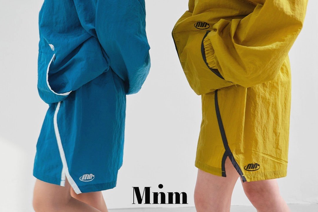 【予約】track pants / minimal S-JM우븐 트랙
