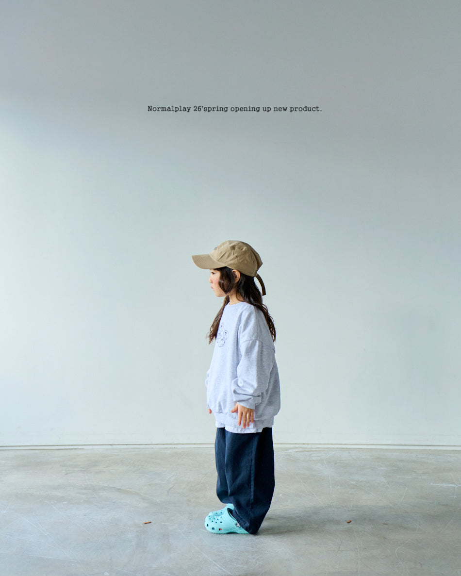 【予約】ミルキーコットンパンツ / normalplay (12M-JM)