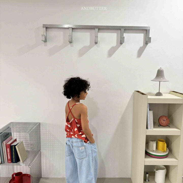 【予約】moon line sleeveless / andbutter(S-JM)