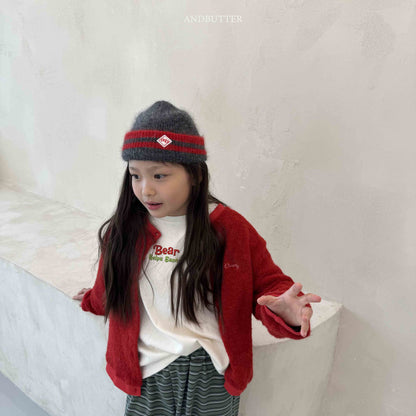 【予約】Santa Bear Tee /  andbutter (S-JM)