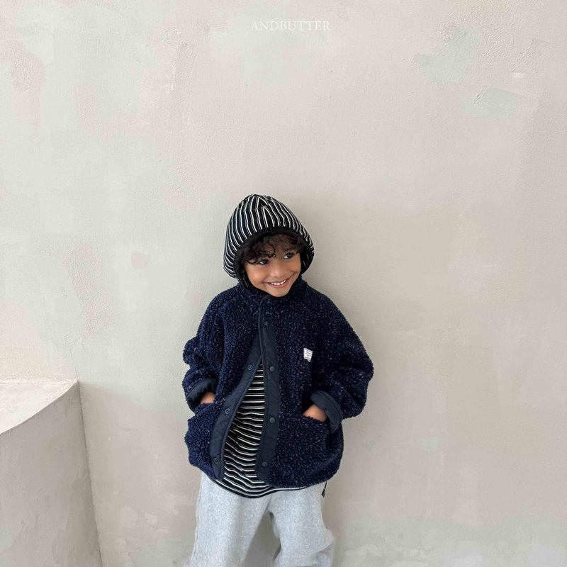 【予約】Neff Reversible Jumper   /  andbutter (S-JM)