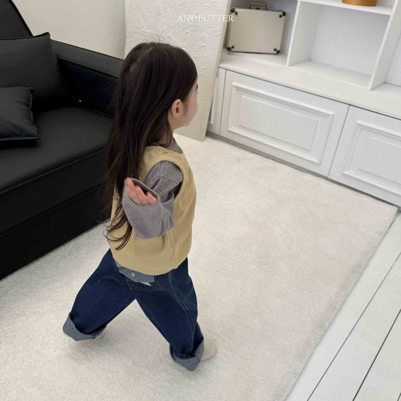 【予約】フラップデニム / andbutter(S-JM)플랩