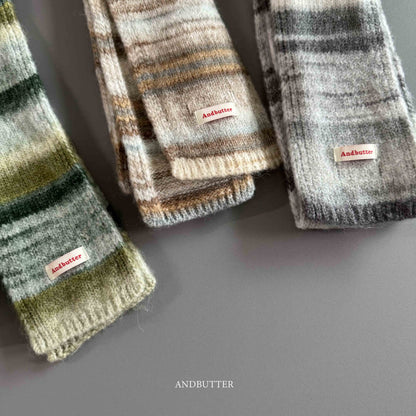 【予約】Cotton candy Muffler  / andbutter