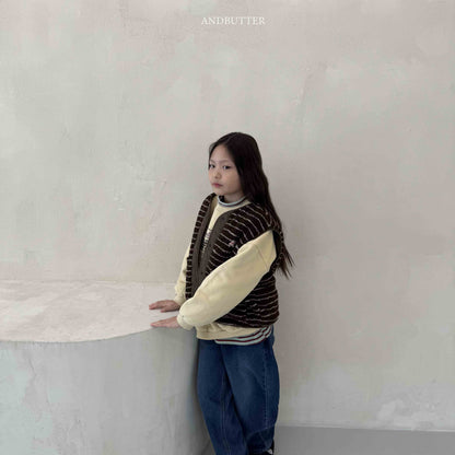 【予約】Reversible ST Dumble Vest  /  andbutter (S-JM)