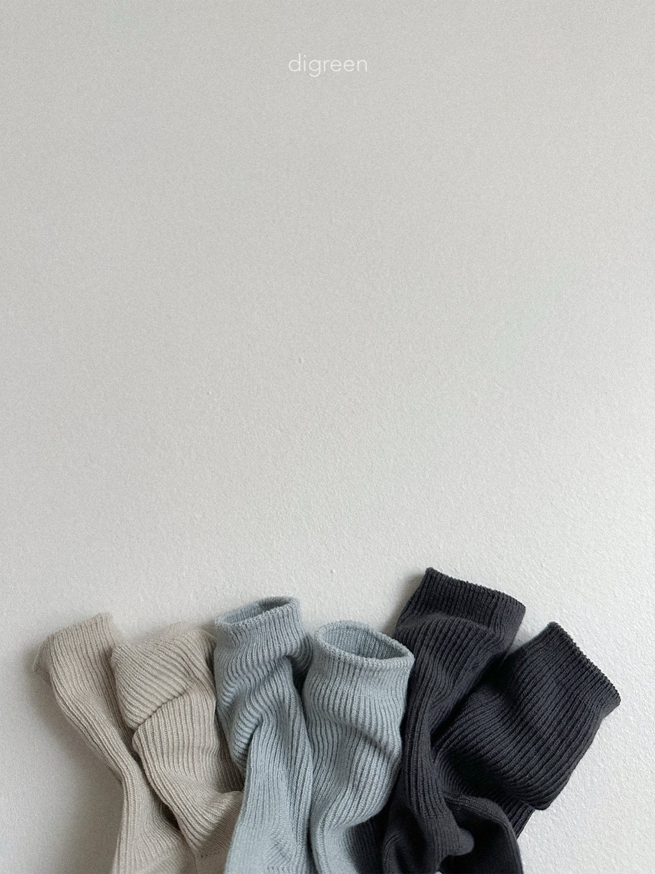 【予約】Gray Socks  /  digreen