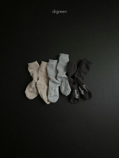【予約】Gray Socks  /  digreen