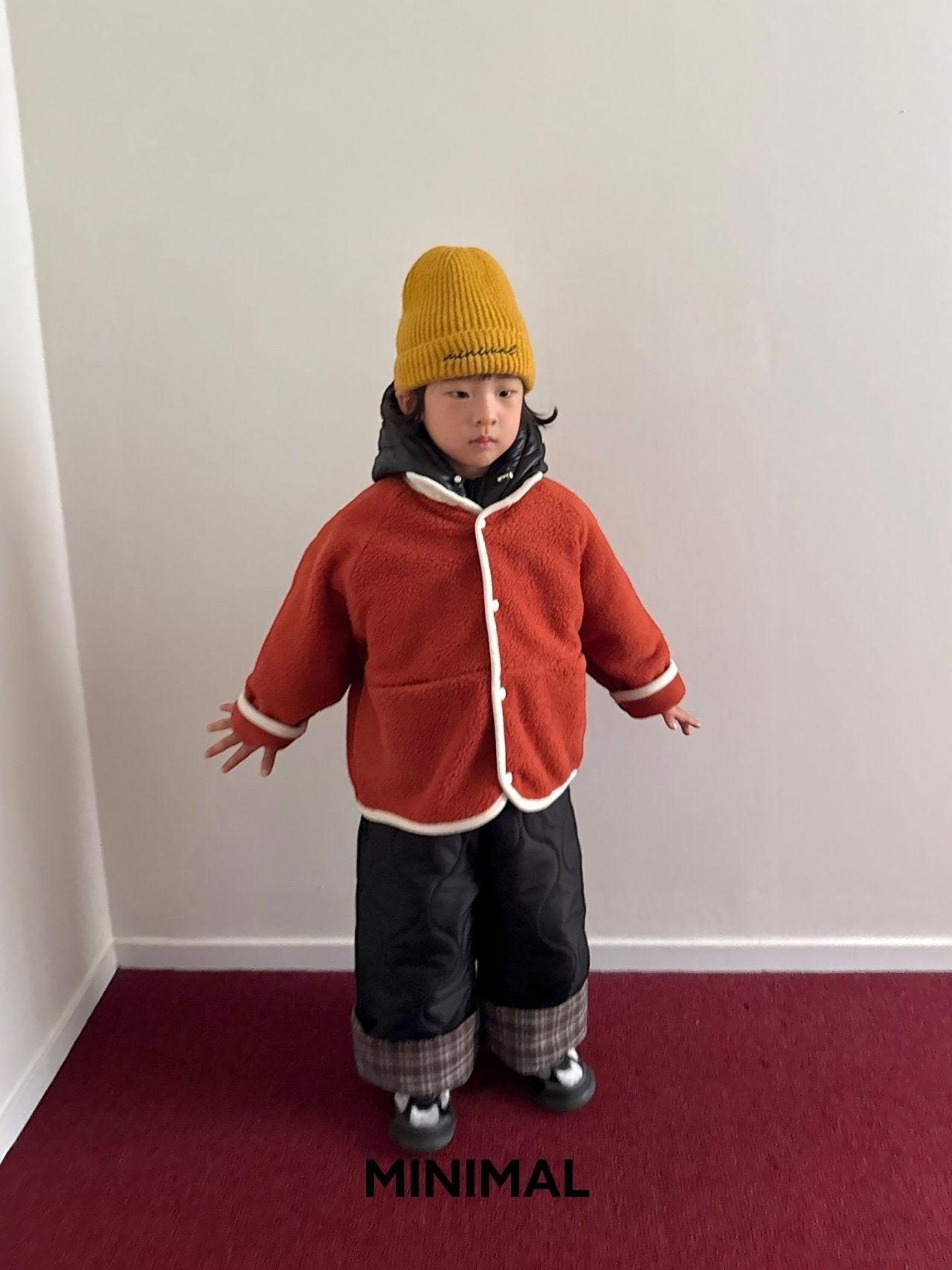 【予約】up down quilting pants  / minimal (S-JM)