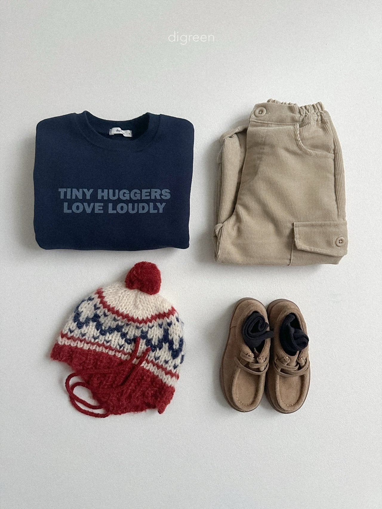 【予約】Gray Socks  /  digreen