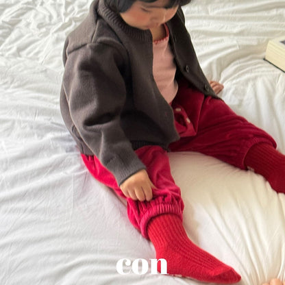【予約】velor holic pants  /  con
