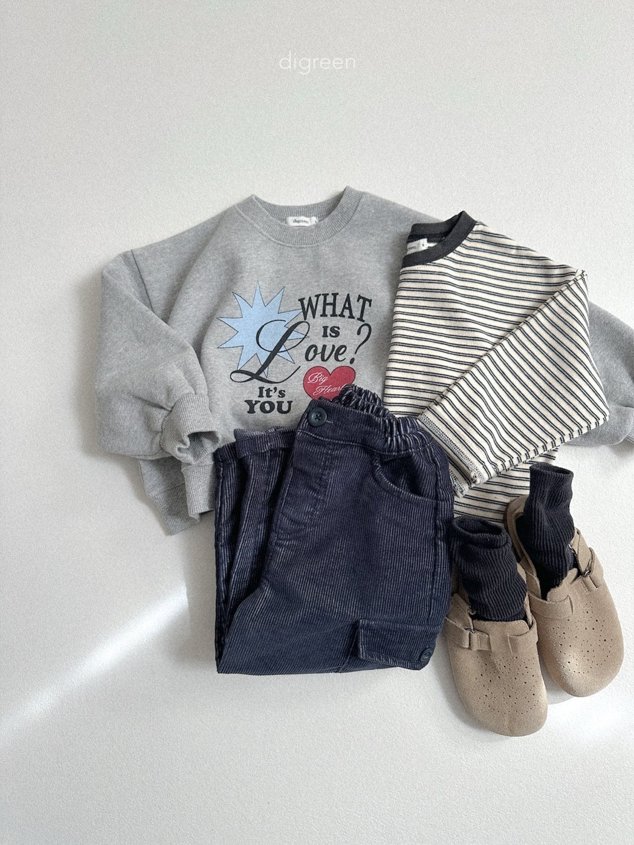 【予約】Gray Socks  /  digreen