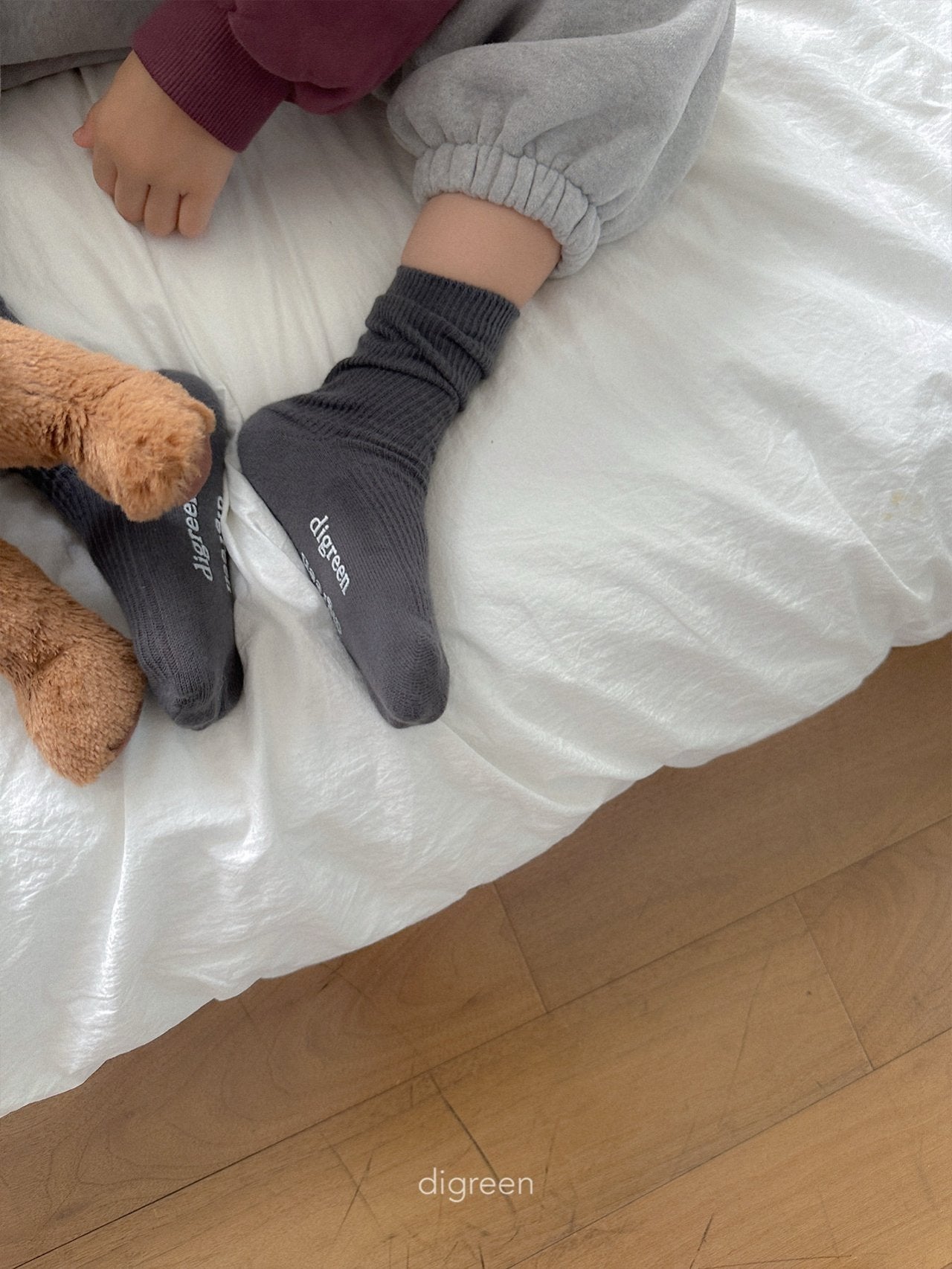 【予約】Gray Socks  /  digreen