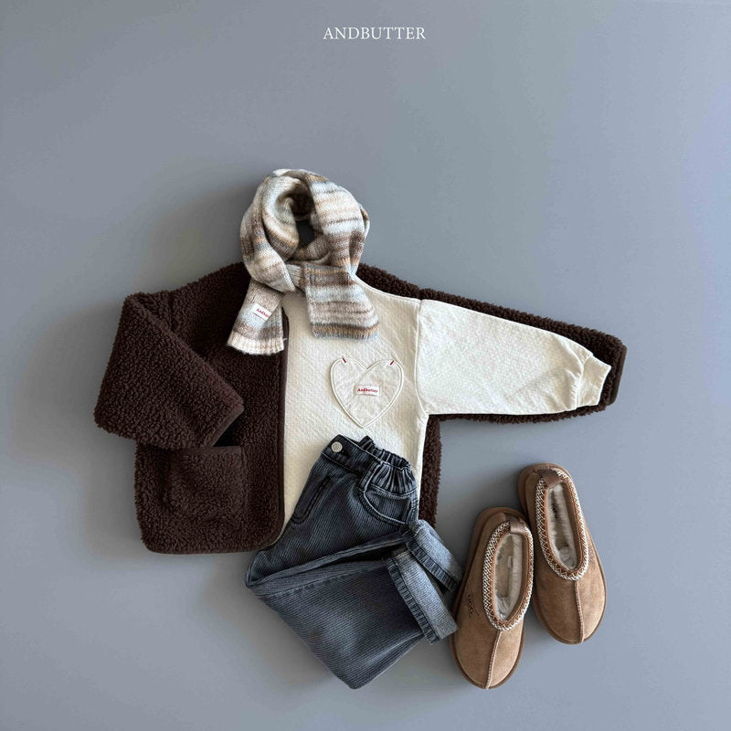 【予約】Cotton candy Muffler  / andbutter