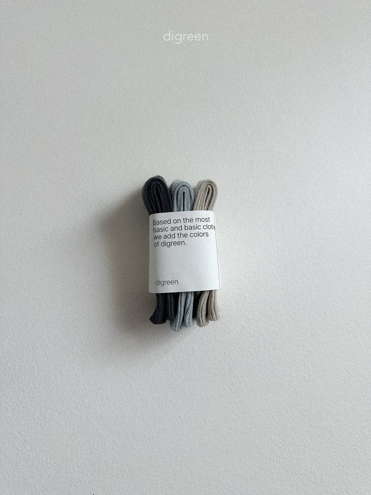 【予約】Gray Socks  /  digreen